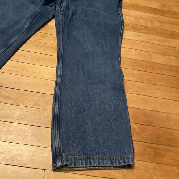Duluth Trading Company Jeans Men’s Size 40x30 Medium Wash Relaxed Fit Flannel - Picture 9 of 15